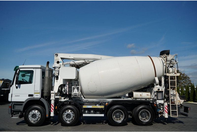 Mercedes-Benz ACTROS 3241 / POMPOGRUSZKA / 8X4 / BETONIARKA + POMPA SERMAC 3Z2 - Betonbil: billede 5 Mercedes-Benz ACTROS 3241 / POMPOGRUSZKA / 8X4 / BETONIARKA + POMPA SERMAC 3Z2 - Betonbil: billede 5