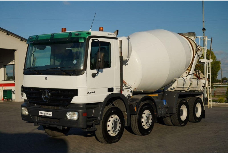 Mercedes-Benz ACTROS 3246 / BETONOMIESZARKA SCHWING STETTER / 8X4 / EPS + SPRZ - Betonbil: billede 3 Mercedes-Benz ACTROS 3246 / BETONOMIESZARKA SCHWING STETTER / 8X4 / EPS + SPRZ - Betonbil: billede 3