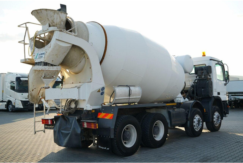 Leje en Mercedes-Benz ACTROS 3246 / BETONOMIESZARKA SCHWING STETTER / 8X4 / EPS + SPRZ Mercedes-Benz ACTROS 3246 / BETONOMIESZARKA SCHWING STETTER / 8X4 / EPS + SPRZ: billede 7