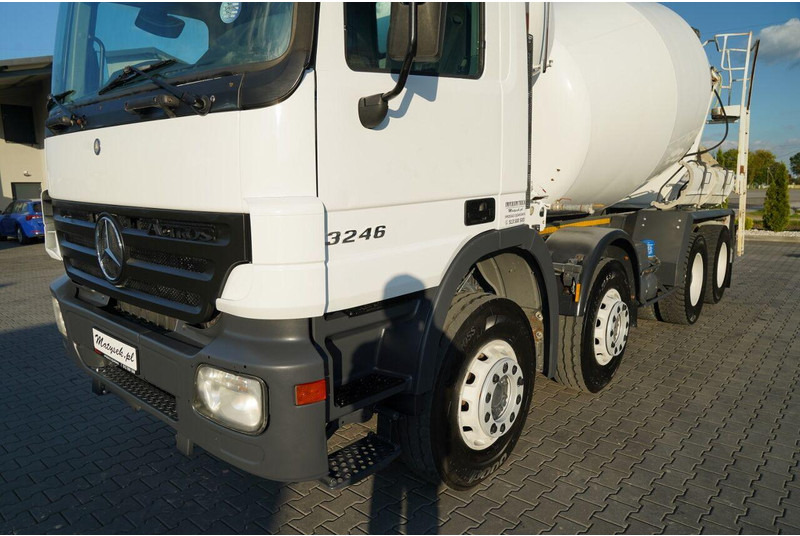 Leje en Mercedes-Benz ACTROS 3246 / BETONOMIESZARKA SCHWING STETTER / 8X4 / EPS + SPRZ Mercedes-Benz ACTROS 3246 / BETONOMIESZARKA SCHWING STETTER / 8X4 / EPS + SPRZ: billede 11