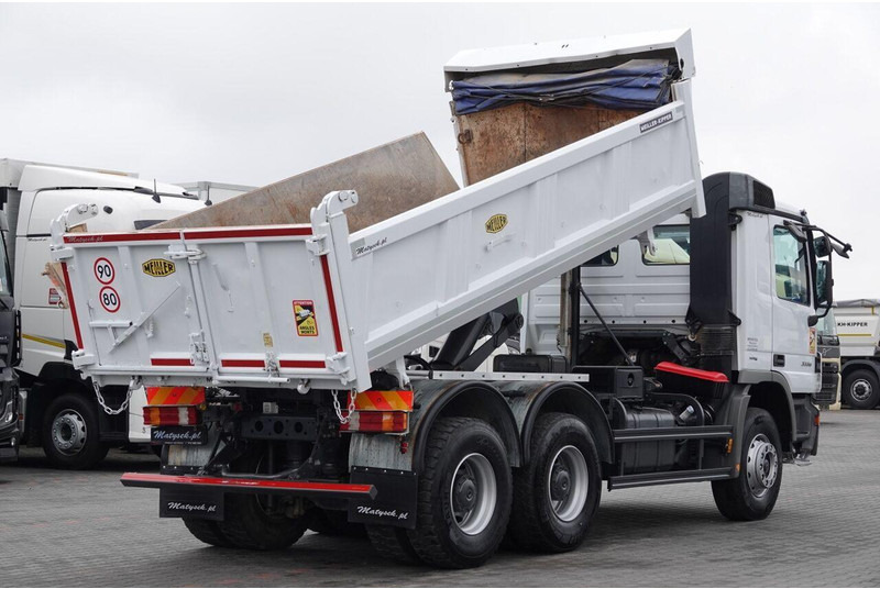 Mercedes-Benz ACTROS 3336 / 6x4 / WYWROTKA / BORDMATIC / HYDROBURTA / MEILLER - Tipvogn lastbil: billede 5 Mercedes-Benz ACTROS 3336 / 6x4 / WYWROTKA / BORDMATIC / HYDROBURTA / MEILLER - Tipvogn lastbil: billede 5