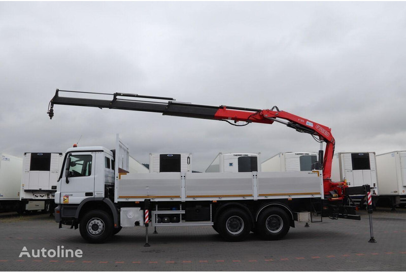 Mercedes-Benz ACTROS 3336 - Lastbil med lad, Lastbil med kran: billede 4 Mercedes-Benz ACTROS 3336 - Lastbil med lad, Lastbil med kran: billede 4
