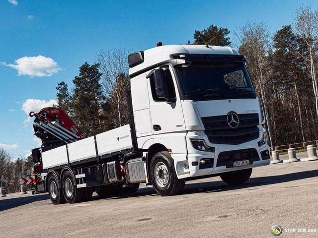 Mercedes-Benz ACTROS 3351 NEW 6x4 Fassi F485 Crane - Lastbil med lad, Lastbil med kran: billede 2 Mercedes-Benz ACTROS 3351 NEW 6x4 Fassi F485 Crane - Lastbil med lad, Lastbil med kran: billede 2