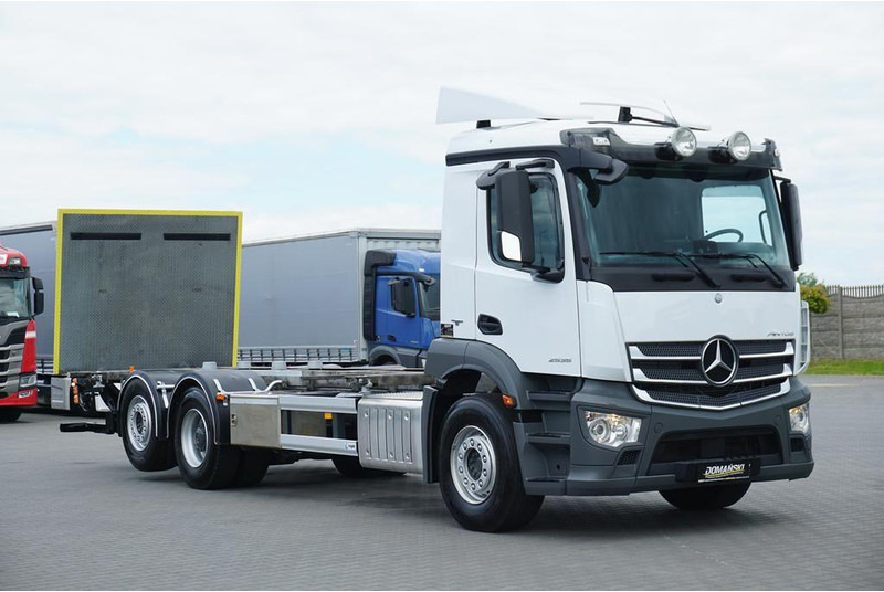 Mercedes-Benz ANTOS / 2535 / ACC / E 6 / BDF + WINDA / 7.15 , 7.45, 7.82 M / O - Containerbil/ Veksellad lastbil: billede 1 Mercedes-Benz ANTOS / 2535 / ACC / E 6 / BDF + WINDA / 7.15 , 7.45, 7.82 M / O - Containerbil/ Veksellad lastbil: billede 1