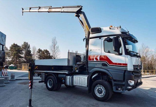 Mercedes-Benz AROCS 1851 PALFINGER PK 20002 Crane Kran - Lastbil med lad, Lastbil med kran: billede 3 Mercedes-Benz AROCS 1851 PALFINGER PK 20002 Crane Kran - Lastbil med lad, Lastbil med kran: billede 3