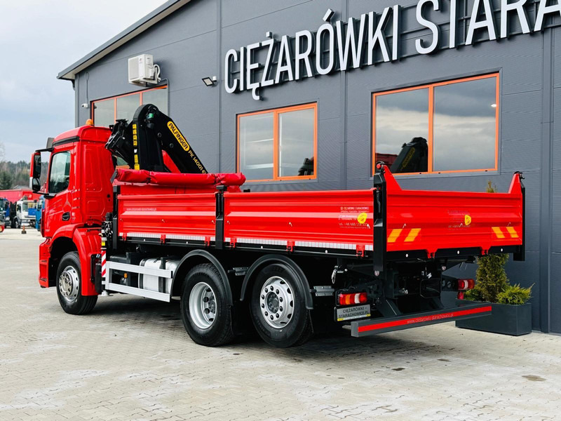 Mercedes-Benz AROCS 2532 // E6 // wywrotka 3-Stronna + PALFINGER PK 14001-EH / - Tipvogn lastbil, Lastbil med kran: billede 4 Mercedes-Benz AROCS 2532 // E6 // wywrotka 3-Stronna + PALFINGER PK 14001-EH / - Tipvogn lastbil, Lastbil med kran: billede 4