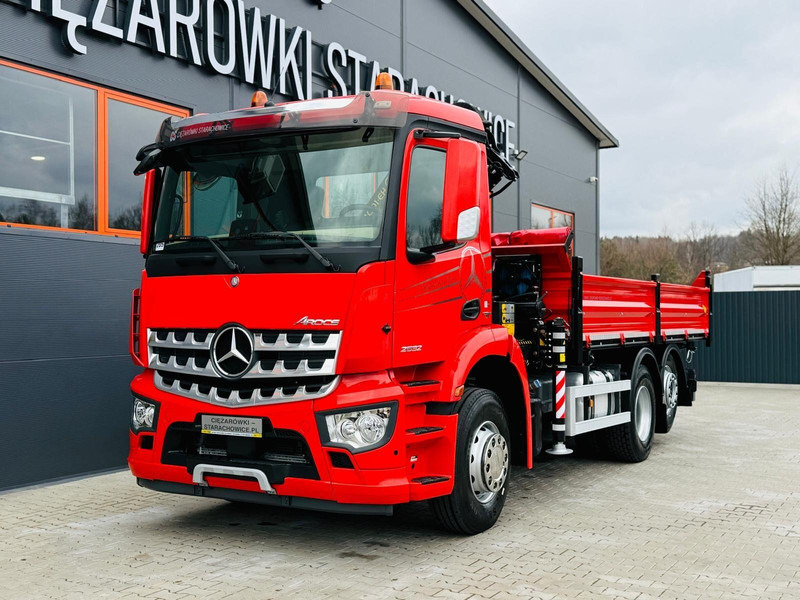 Mercedes-Benz AROCS 2532 // E6 // wywrotka 3-Stronna + PALFINGER PK 14001-EH / - Tipvogn lastbil, Lastbil med kran: billede 2 Mercedes-Benz AROCS 2532 // E6 // wywrotka 3-Stronna + PALFINGER PK 14001-EH / - Tipvogn lastbil, Lastbil med kran: billede 2