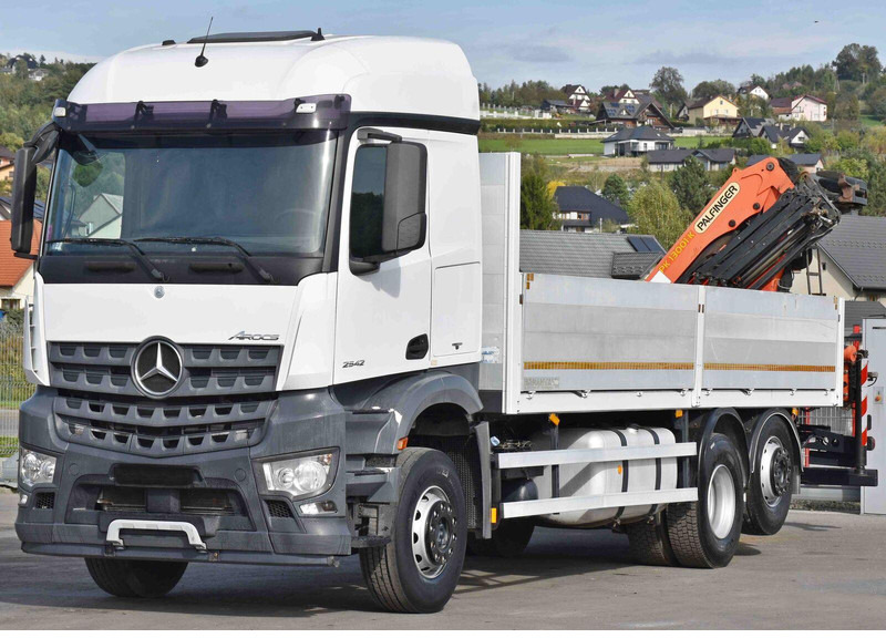 Mercedes-Benz AROCS 2542 - Lastbil med lad, Lastbil med kran: billede 5 Mercedes-Benz AROCS 2542 - Lastbil med lad, Lastbil med kran: billede 5