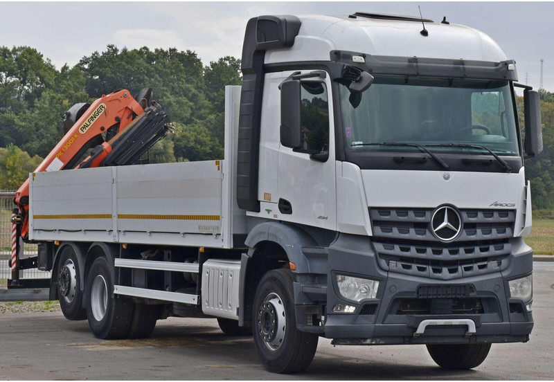 Mercedes-Benz AROCS 2542 - Lastbil med lad, Lastbil med kran: billede 3 Mercedes-Benz AROCS 2542 - Lastbil med lad, Lastbil med kran: billede 3
