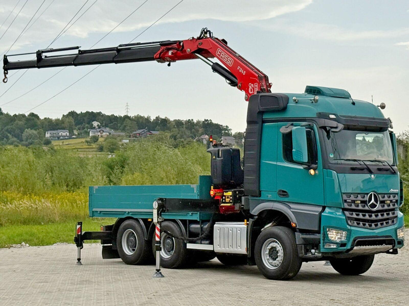 Mercedes-Benz AROCS 2548* FASSI F245A.0.24 E + FUNK / 6x4 *TOP - Lastbil med lad, Lastbil med kran: billede 2 Mercedes-Benz AROCS 2548* FASSI F245A.0.24 E + FUNK / 6x4 *TOP - Lastbil med lad, Lastbil med kran: billede 2
