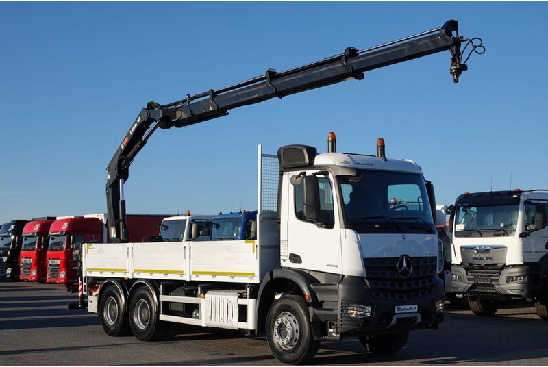 Mercedes-Benz AROCS 2633 / 6x4 / SKRZYNIOWY - 6,5 M / HDS HIAB 188 b-3 wysów: - Lastbil med lad, Lastbil med kran: billede 5 Mercedes-Benz AROCS 2633 / 6x4 / SKRZYNIOWY - 6,5 M / HDS HIAB 188 b-3 wysów: - Lastbil med lad, Lastbil med kran: billede 5
