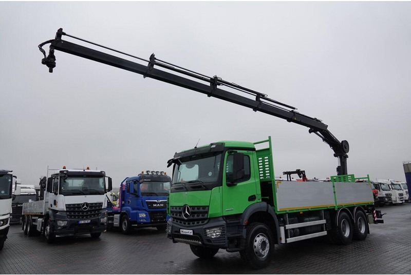Mercedes-Benz AROCS 2636 / 6x4 / SKRZYNIOWY- 6,5 M / + HDS HIAB 4x wysów: 13 - Lastbil med lad, Lastbil med kran: billede 2 Mercedes-Benz AROCS 2636 / 6x4 / SKRZYNIOWY- 6,5 M / + HDS HIAB 4x wysów: 13 - Lastbil med lad, Lastbil med kran: billede 2