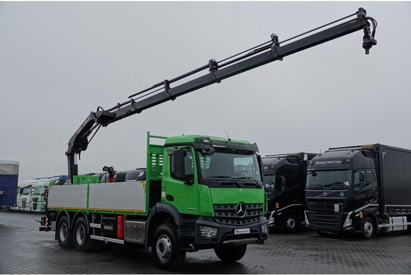 Mercedes-Benz AROCS 2636 / 6x4 / SKRZYNIOWY- 6,5 M / + HDS HIAB 4x wysów: 13 - Lastbil med lad, Lastbil med kran: billede 1 Mercedes-Benz AROCS 2636 / 6x4 / SKRZYNIOWY- 6,5 M / + HDS HIAB 4x wysów: 13 - Lastbil med lad, Lastbil med kran: billede 1