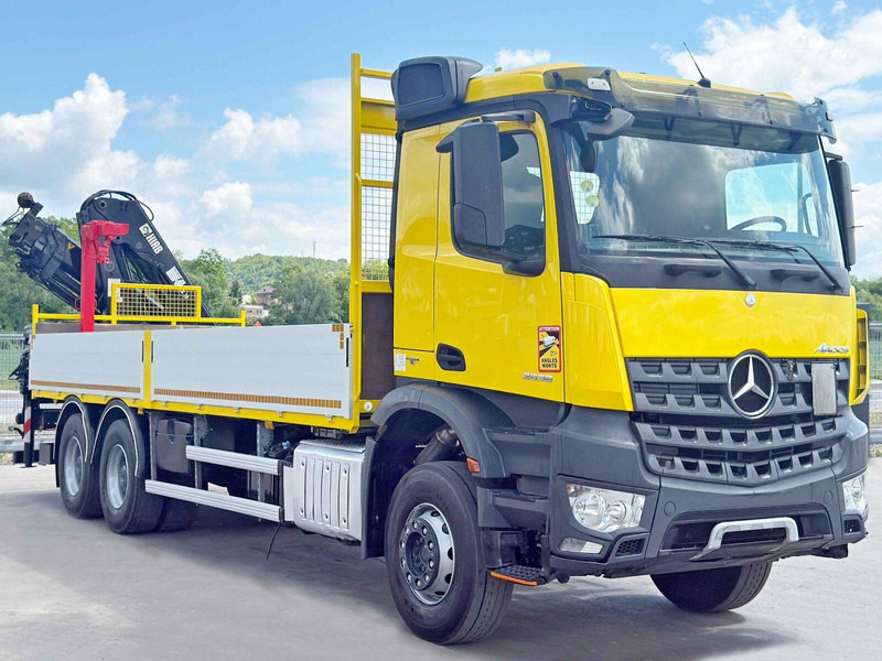 Mercedes-Benz AROCS 2636 *HIAB 166 D-4 HIDUO + FUNK* 6x4 - Lastbil med lad, Lastbil med kran: billede 3 Mercedes-Benz AROCS 2636 *HIAB 166 D-4 HIDUO + FUNK* 6x4 - Lastbil med lad, Lastbil med kran: billede 3