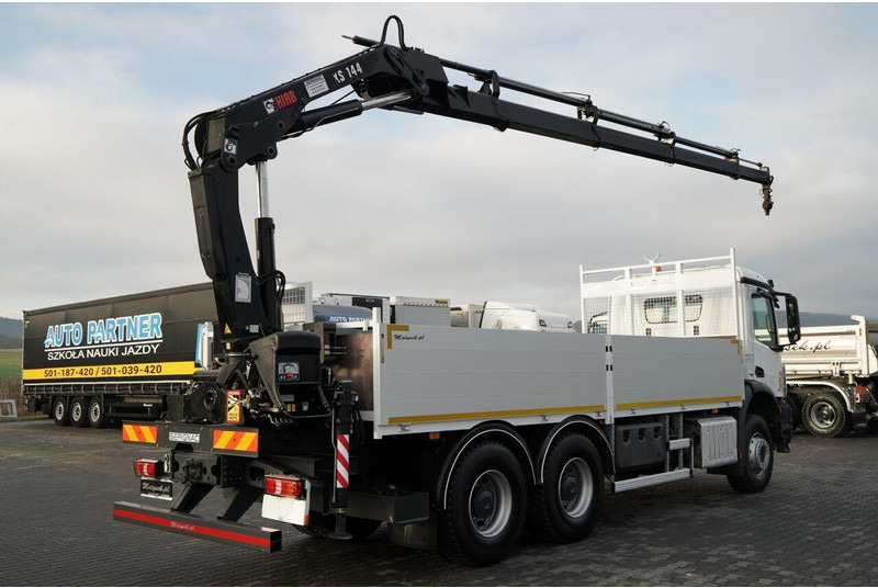 Mercedes-Benz AROCS 2640 / 6x4 / SKRZYNIOWY - 6,5 M / HDS HIAB 144 / wysów: 12 - Lastbil med lad, Lastbil med kran: billede 4 Mercedes-Benz AROCS 2640 / 6x4 / SKRZYNIOWY - 6,5 M / HDS HIAB 144 / wysów: 12 - Lastbil med lad, Lastbil med kran: billede 4