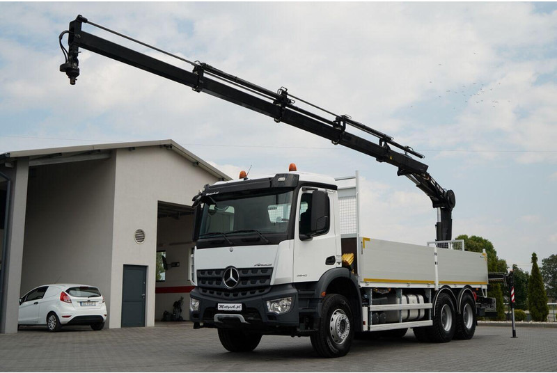 Mercedes-Benz / AROCS 2640 / 6x4 / SKRZYNIOWY - 6,5 M / HDS HIAB XS 144 / wysó - Lastbil med lad, Lastbil med kran: billede 2 Mercedes-Benz / AROCS 2640 / 6x4 / SKRZYNIOWY - 6,5 M / HDS HIAB XS 144 / wysó - Lastbil med lad, Lastbil med kran: billede 2