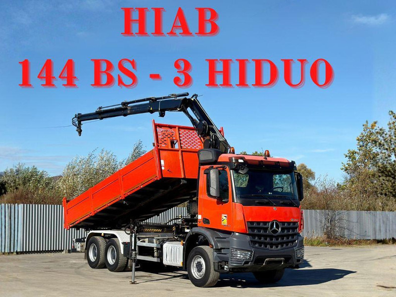 Mercedes-Benz AROCS 2640 - Tipvogn lastbil, Lastbil med kran: billede 1 Mercedes-Benz AROCS 2640 - Tipvogn lastbil, Lastbil med kran: billede 1