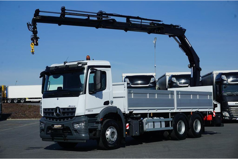 Mercedes-Benz AROCS / 2643 / 6 X 4 / SKRZYNIOWY + HDS / HIAB 228 E – 4 / WYS. - Lastbil med lad, Lastbil med kran: billede 1 Mercedes-Benz AROCS / 2643 / 6 X 4 / SKRZYNIOWY + HDS / HIAB 228 E – 4 / WYS. - Lastbil med lad, Lastbil med kran: billede 1