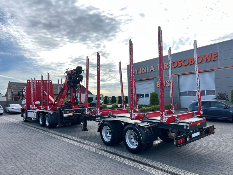 Mercedes-Benz AROCS 2645 EURO 6 6x4 TIMBER CARRIER HOLZTRANSPORT PALFINGER EPS - Tømmerbil, Lastbil med kran: billede 3 Mercedes-Benz AROCS 2645 EURO 6 6x4 TIMBER CARRIER HOLZTRANSPORT PALFINGER EPS - Tømmerbil, Lastbil med kran: billede 3