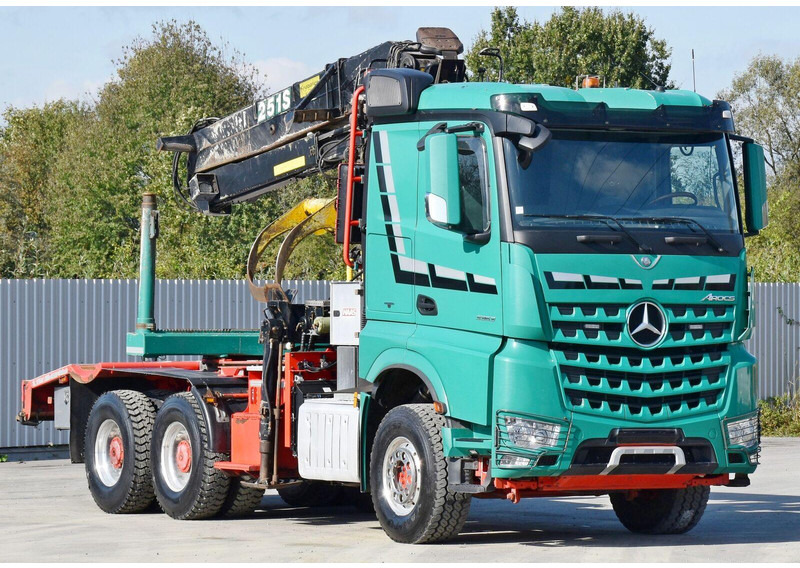 Mercedes-Benz AROCS 3363 *HOLZTRANSPORTER * LOGLIFT 251S /6x4 - Tømmerbil, Lastbil med kran: billede 4 Mercedes-Benz AROCS 3363 *HOLZTRANSPORTER * LOGLIFT 251S /6x4 - Tømmerbil, Lastbil med kran: billede 4