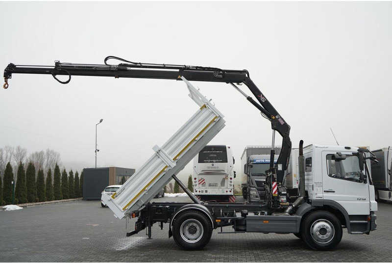 Mercedes-Benz ATEGO 1218 / 4x2 / WYWROTKA + HDS HIAB 0088 BS-3 / PILOT /MANU - Tipvogn lastbil, Lastbil med kran: billede 5 Mercedes-Benz ATEGO 1218 / 4x2 / WYWROTKA + HDS HIAB 0088 BS-3 / PILOT /MANU - Tipvogn lastbil, Lastbil med kran: billede 5