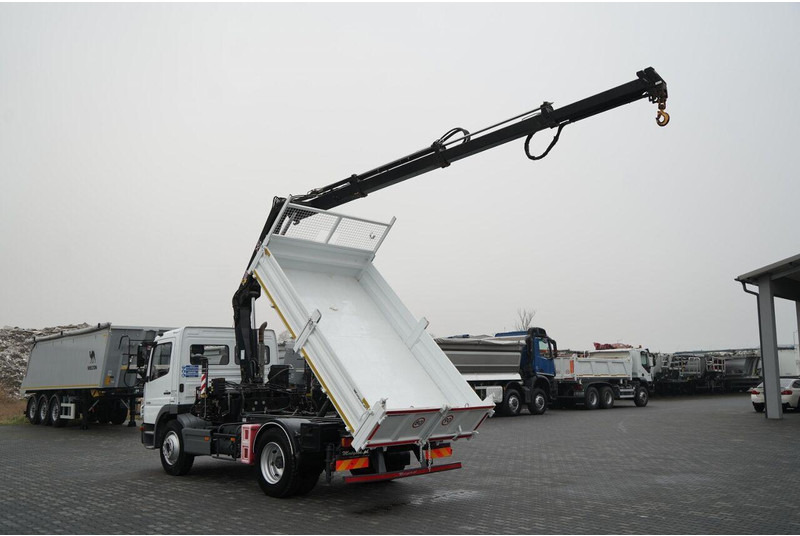 Mercedes-Benz ATEGO 1218 / 4x2 / WYWROTKA + HDS HIAB 0088 BS-3 / PILOT /MANU - Tipvogn lastbil, Lastbil med kran: billede 3 Mercedes-Benz ATEGO 1218 / 4x2 / WYWROTKA + HDS HIAB 0088 BS-3 / PILOT /MANU - Tipvogn lastbil, Lastbil med kran: billede 3