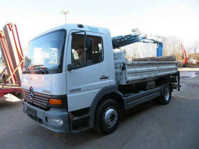 Mercedes-Benz ATEGO 1218 - Tipvogn lastbil, Lastbil med kran: billede 3 Mercedes-Benz ATEGO 1218 - Tipvogn lastbil, Lastbil med kran: billede 3