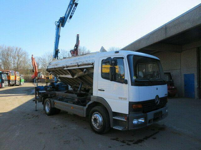 Mercedes-Benz ATEGO 1218 - Tipvogn lastbil, Lastbil med kran: billede 1 Mercedes-Benz ATEGO 1218 - Tipvogn lastbil, Lastbil med kran: billede 1