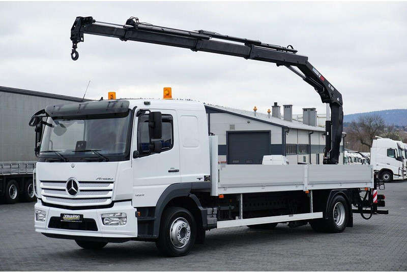 Mercedes-Benz ATEGO / 1224 / ACC / SKRZYNIOWY + HDS / HIAB 099 B - 3 DUO - Lastbil med lad, Lastbil med kran: billede 2 Mercedes-Benz ATEGO / 1224 / ACC / SKRZYNIOWY + HDS / HIAB 099 B - 3 DUO - Lastbil med lad, Lastbil med kran: billede 2