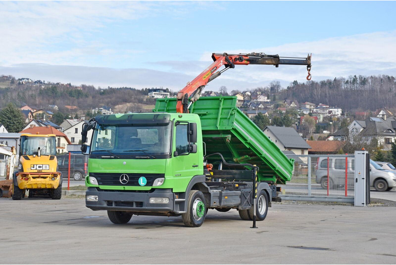 Mercedes-Benz ATEGO 1224 - Tipvogn lastbil, Lastbil med kran: billede 2 Mercedes-Benz ATEGO 1224 - Tipvogn lastbil, Lastbil med kran: billede 2