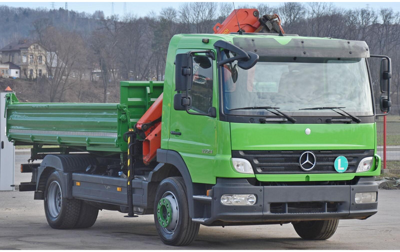 Mercedes-Benz ATEGO 1224 - Tipvogn lastbil, Lastbil med kran: billede 4 Mercedes-Benz ATEGO 1224 - Tipvogn lastbil, Lastbil med kran: billede 4