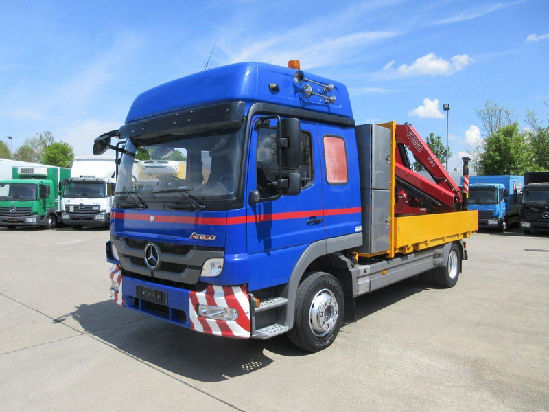 Mercedes-Benz ATEGO 1224 L - Lastbil med lad, Lastbil med kran: billede 2 Mercedes-Benz ATEGO 1224 L - Lastbil med lad, Lastbil med kran: billede 2