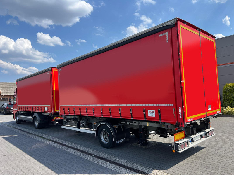 Mercedes-Benz ATEGO 1227 BDF WECHSELFAHRGESTELL CURTAIN PLANE TRAILER 1.HAND - Lastbil med presenning: billede 5 Mercedes-Benz ATEGO 1227 BDF WECHSELFAHRGESTELL CURTAIN PLANE TRAILER 1.HAND - Lastbil med presenning: billede 5
