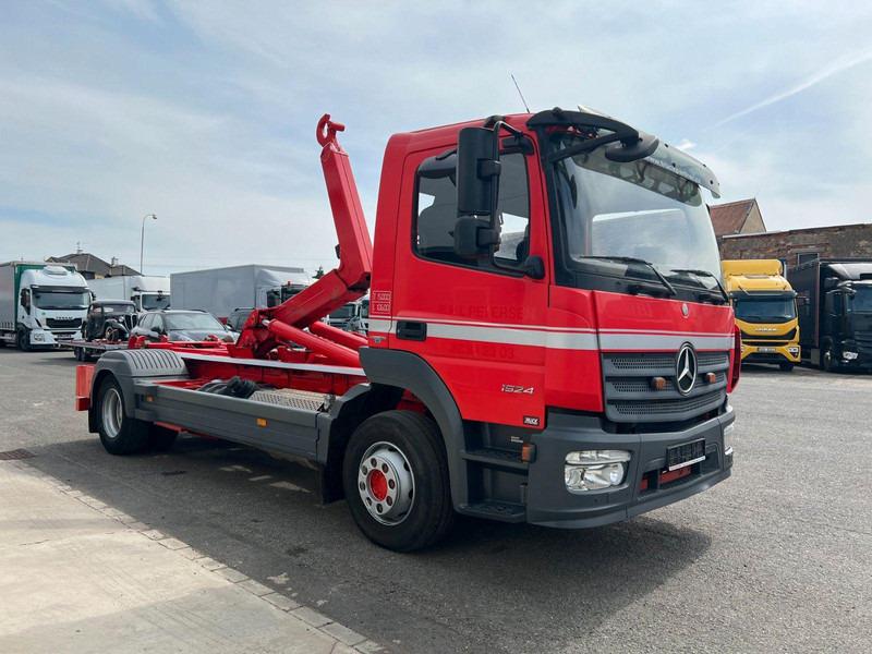 Mercedes-Benz ATEGO 1524, ABROLLKIPPER HIAB 1570MM - Lastbil med lad, Lastbil med kran: billede 3 Mercedes-Benz ATEGO 1524, ABROLLKIPPER HIAB 1570MM - Lastbil med lad, Lastbil med kran: billede 3