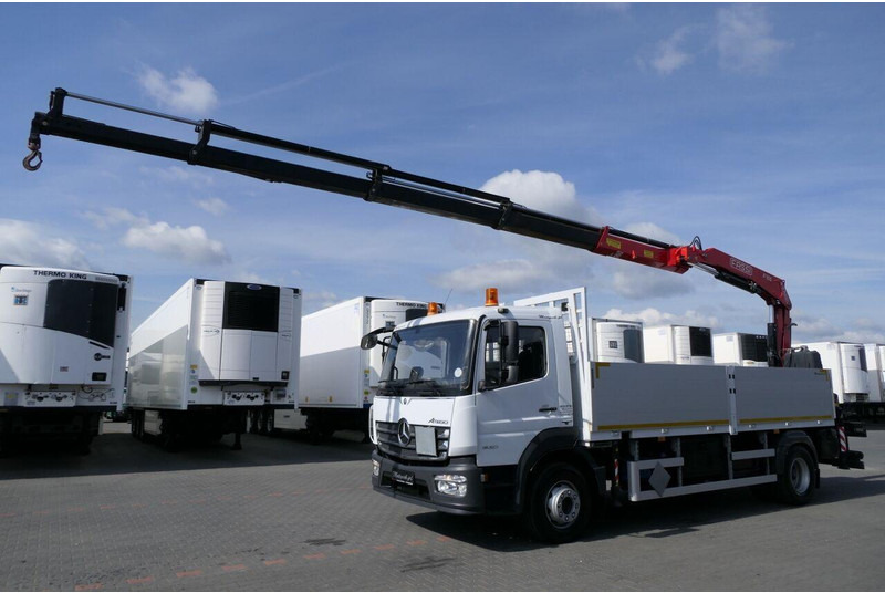 Mercedes-Benz ATEGO 16 30 - Lastbil med lad, Lastbil med kran: billede 2 Mercedes-Benz ATEGO 16 30 - Lastbil med lad, Lastbil med kran: billede 2
