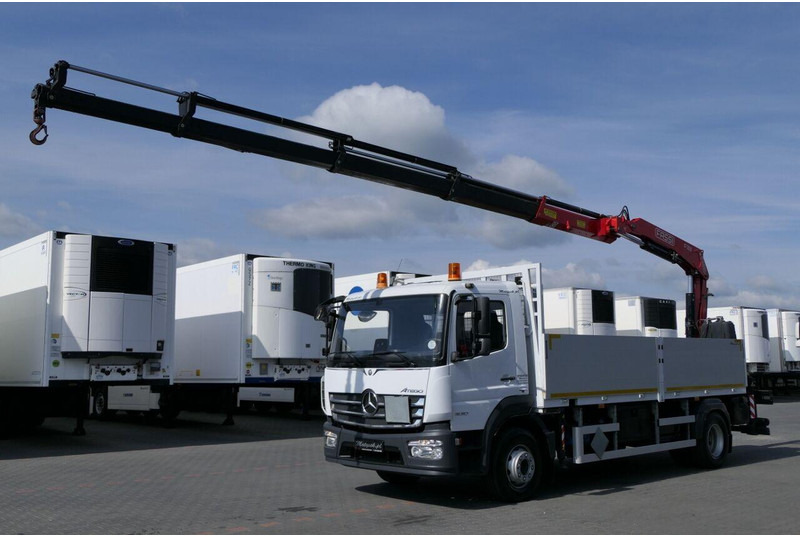 Mercedes-Benz ATEGO 16 30 - Lastbil med lad, Lastbil med kran: billede 1 Mercedes-Benz ATEGO 16 30 - Lastbil med lad, Lastbil med kran: billede 1
