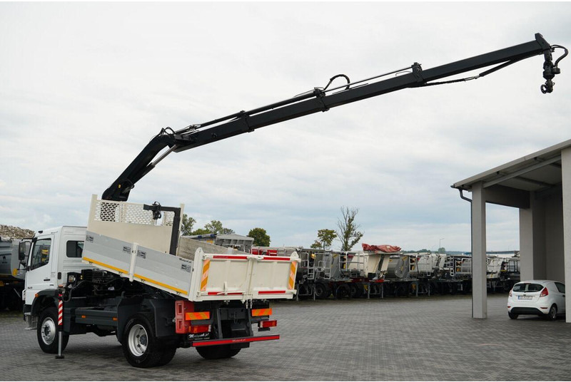 Mercedes-Benz ATEGO 1629 / 4x4 / WYWROTKA + HDS HIAB 111 B-3 / PILOT / ROTAT - Tipvogn lastbil, Lastbil med kran: billede 4 Mercedes-Benz ATEGO 1629 / 4x4 / WYWROTKA + HDS HIAB 111 B-3 / PILOT / ROTAT - Tipvogn lastbil, Lastbil med kran: billede 4