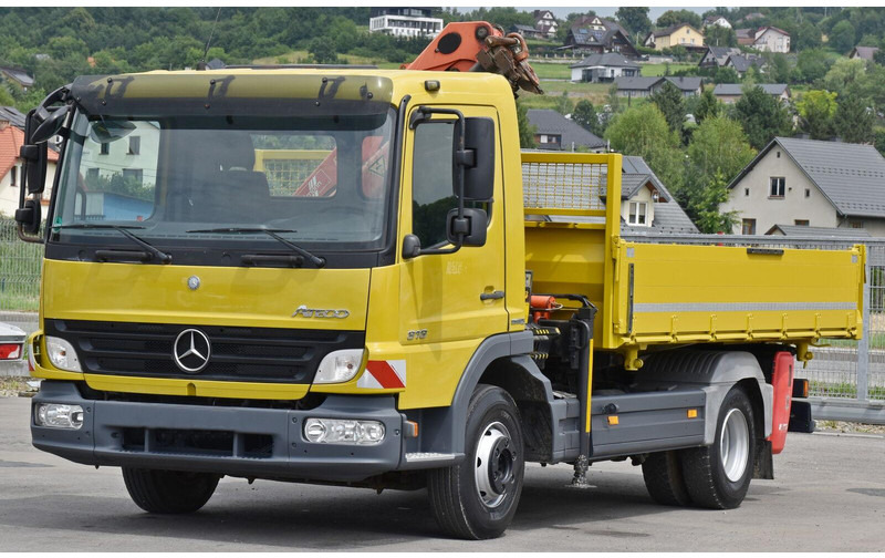 Mercedes-Benz ATEGO 818 - Tipvogn lastbil, Lastbil med kran: billede 4 Mercedes-Benz ATEGO 818 - Tipvogn lastbil, Lastbil med kran: billede 4