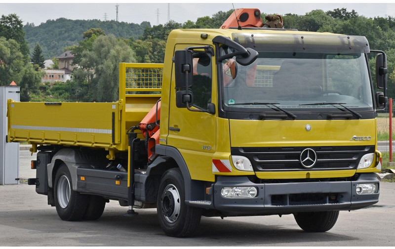 Mercedes-Benz ATEGO 818 - Tipvogn lastbil, Lastbil med kran: billede 3 Mercedes-Benz ATEGO 818 - Tipvogn lastbil, Lastbil med kran: billede 3