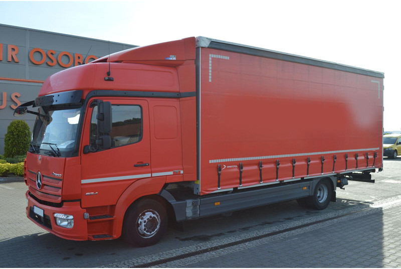 Mercedes-Benz ATEGO 824 EURO 6 1.HAND CURTAINE TILT - Lastbil med presenning: billede 2 Mercedes-Benz ATEGO 824 EURO 6 1.HAND CURTAINE TILT - Lastbil med presenning: billede 2