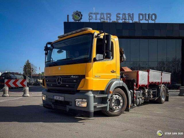 Mercedes-Benz AXOR 1824 4x2 HMF 975 HDS Crane Rotator Kipper - Tipvogn lastbil, Lastbil med kran: billede 3 Mercedes-Benz AXOR 1824 4x2 HMF 975 HDS Crane Rotator Kipper - Tipvogn lastbil, Lastbil med kran: billede 3