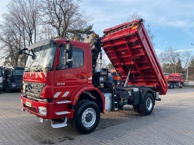 Mercedes-Benz AXOR 1829 - Tipvogn lastbil, Lastbil med kran: billede 2 Mercedes-Benz AXOR 1829 - Tipvogn lastbil, Lastbil med kran: billede 2