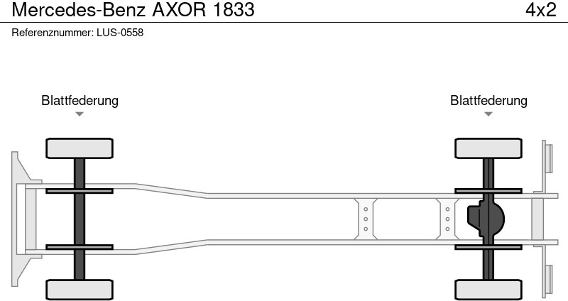 Leje en Mercedes-Benz AXOR 1833 Mercedes-Benz AXOR 1833: billede 17
