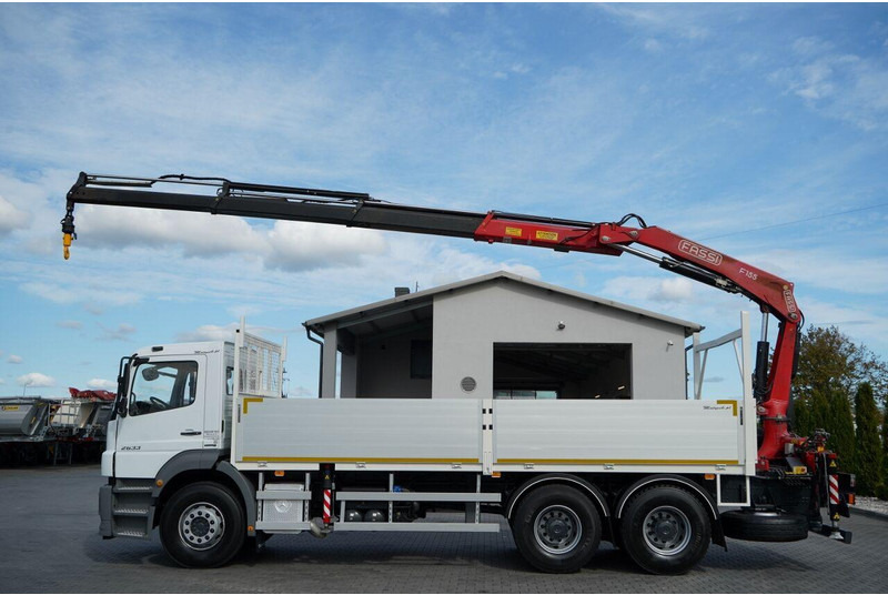 Mercedes-Benz / AXOR 2633 / 6X4 / SKRZYNIOWY - 6,55 M / MOCNA PODŁOGA / HDS FA - Lastbil med lad, Lastbil med kran: billede 3 Mercedes-Benz / AXOR 2633 / 6X4 / SKRZYNIOWY - 6,55 M / MOCNA PODŁOGA / HDS FA - Lastbil med lad, Lastbil med kran: billede 3