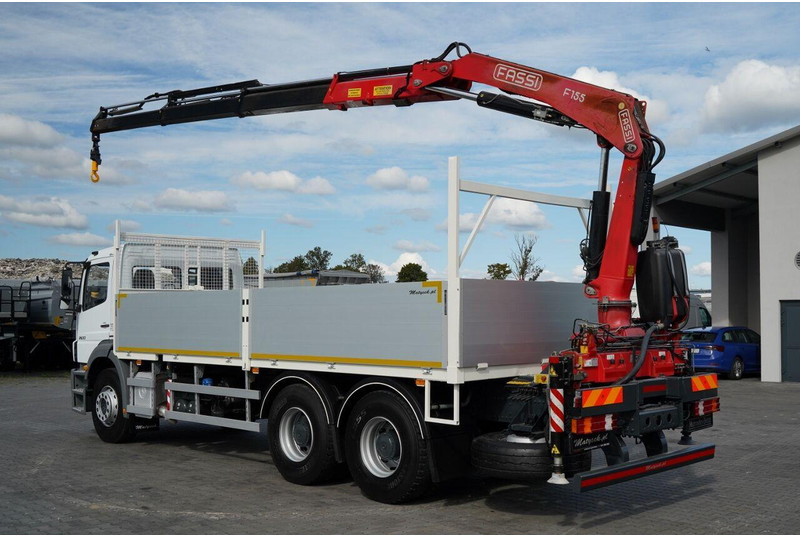 Mercedes-Benz / AXOR 2633 / 6X4 / SKRZYNIOWY - 6,55 M / MOCNA PODŁOGA / HDS FA - Lastbil med lad, Lastbil med kran: billede 4 Mercedes-Benz / AXOR 2633 / 6X4 / SKRZYNIOWY - 6,55 M / MOCNA PODŁOGA / HDS FA - Lastbil med lad, Lastbil med kran: billede 4