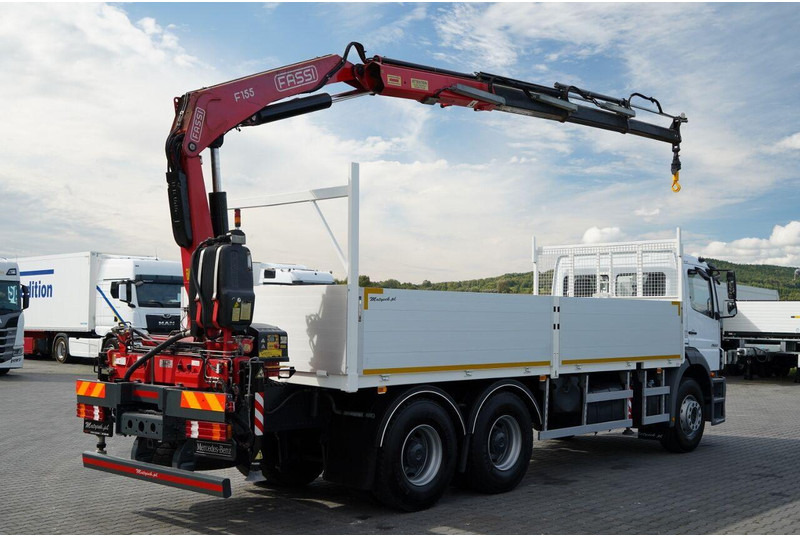 Mercedes-Benz / AXOR 2633 / 6X4 / SKRZYNIOWY - 6,55 M / MOCNA PODŁOGA / HDS FA - Lastbil med lad, Lastbil med kran: billede 5 Mercedes-Benz / AXOR 2633 / 6X4 / SKRZYNIOWY - 6,55 M / MOCNA PODŁOGA / HDS FA - Lastbil med lad, Lastbil med kran: billede 5