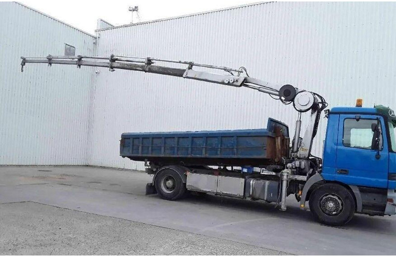 Mercedes-Benz Actros 1835 - Lastbil med lad, Lastbil med kran: billede 3 Mercedes-Benz Actros 1835 - Lastbil med lad, Lastbil med kran: billede 3