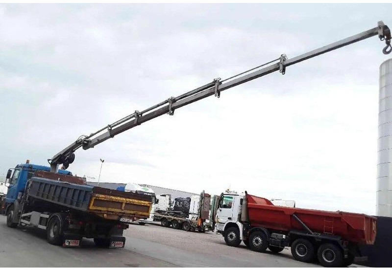 Mercedes-Benz Actros 1835 - Lastbil med lad, Lastbil med kran: billede 4 Mercedes-Benz Actros 1835 - Lastbil med lad, Lastbil med kran: billede 4
