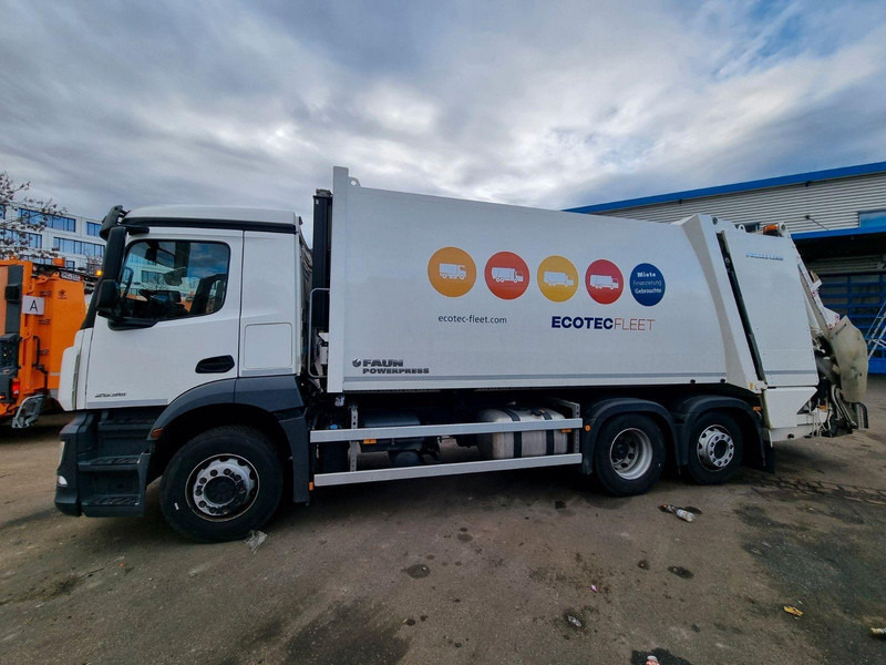 Mercedes-Benz Actros 2536 6x2 Faun Powerpress 524 Garbage truck - Affaldsmaskine: billede 4 Mercedes-Benz Actros 2536 6x2 Faun Powerpress 524 Garbage truck - Affaldsmaskine: billede 4