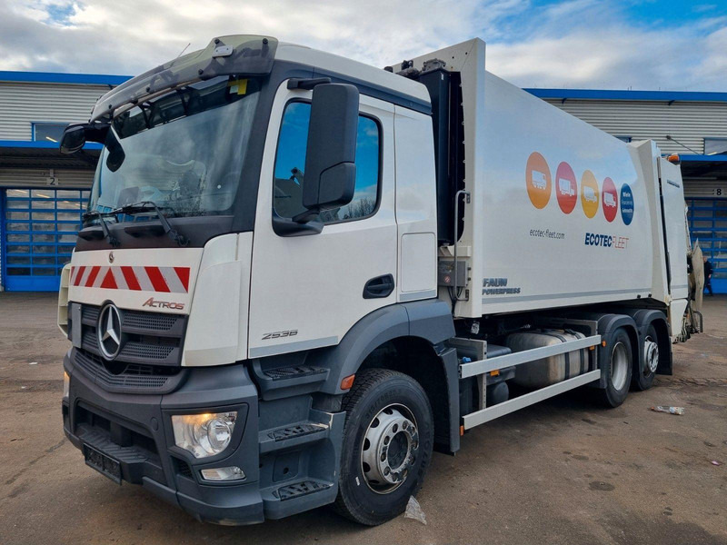 Mercedes-Benz Actros 2536 6x2 Faun Powerpress 524 Garbage truck - Affaldsmaskine: billede 3 Mercedes-Benz Actros 2536 6x2 Faun Powerpress 524 Garbage truck - Affaldsmaskine: billede 3